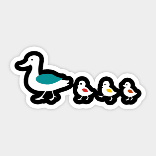 Funny Duck Sticker